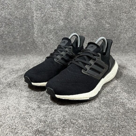 Adidas Ultraboost 21 FY0402 Women’s Size 7.5 Black Athletic Running Shoes Used - Picture 5 of 14